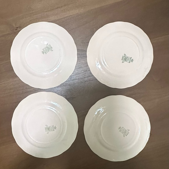 Grindley Peach Petal Ware - 8” Salad Plates. - Picture 4 of 5